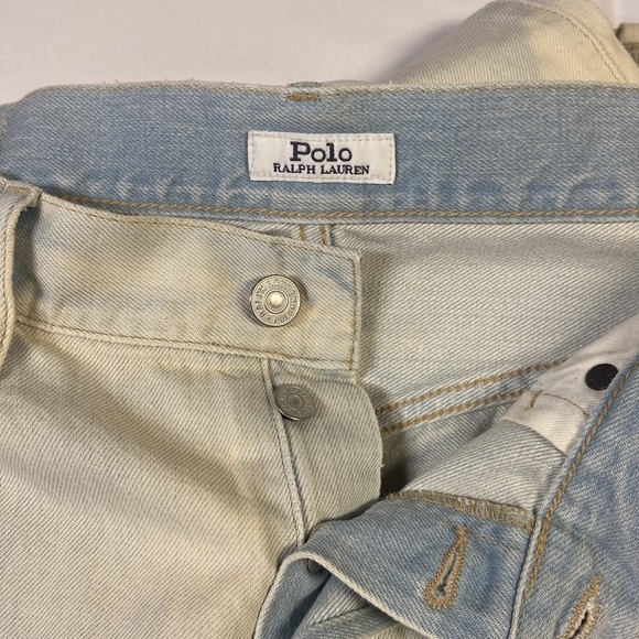 Polo Ralph Lauren The Neale Loose Boyfriend Jean Acid Wash Size 28 Very Rare! - Picture 9 of 10